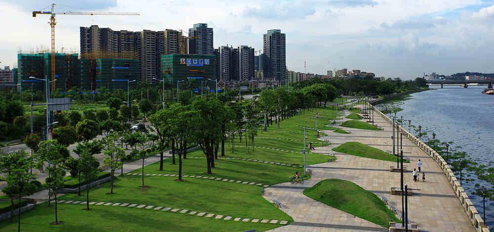 廣州市金沙洲居住新城P線(xiàn)景觀(guān)、K、M、N、U路綠化工程
